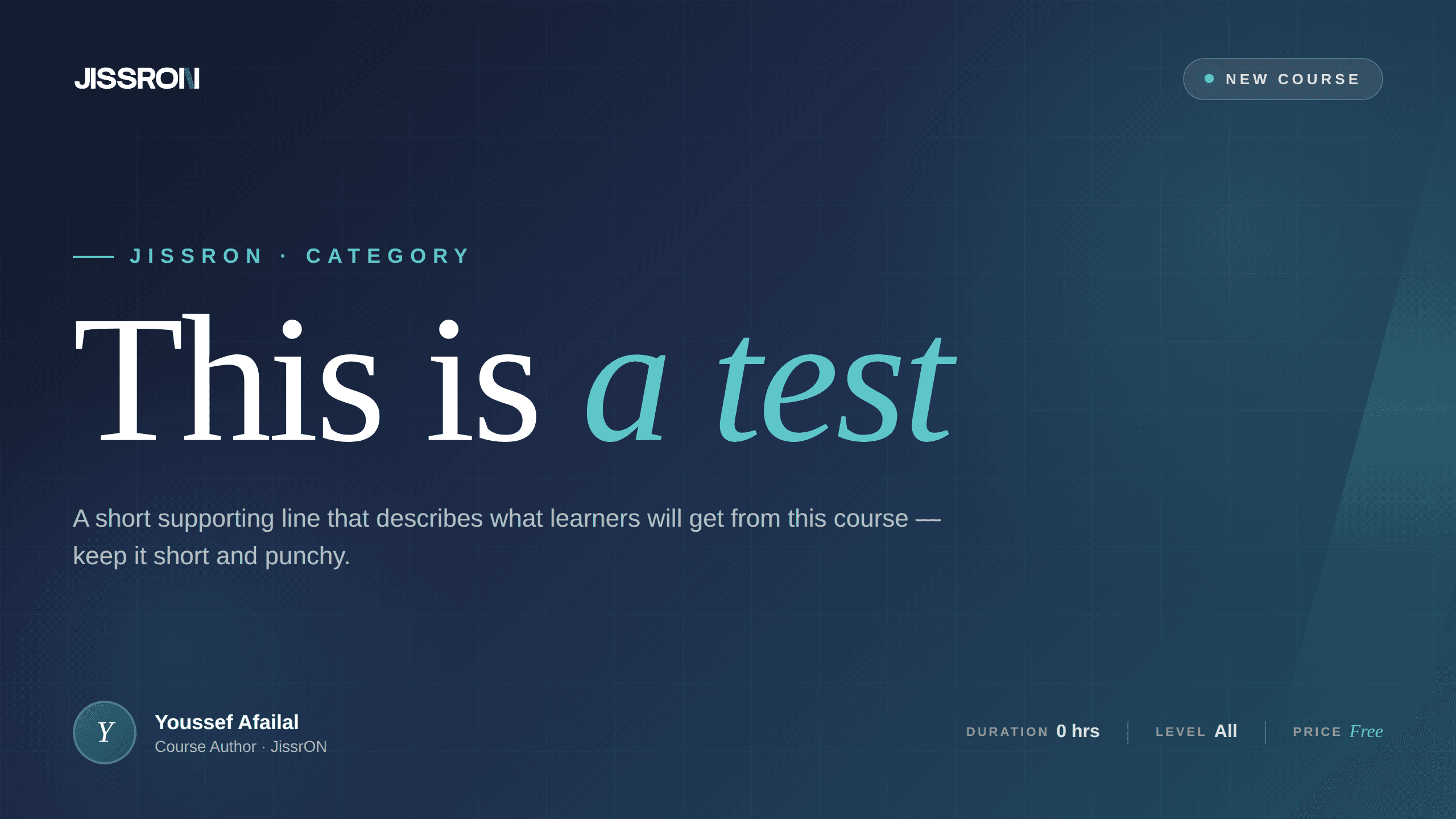 Complete Test For Cross roposting